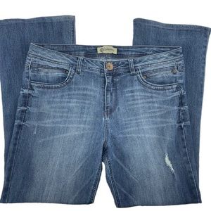 DEMOCRACY REVOLUTION BOOT STRETCH JEANS SIZE 14